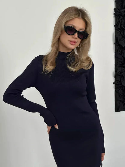 Midi Dress Obsidian Curve