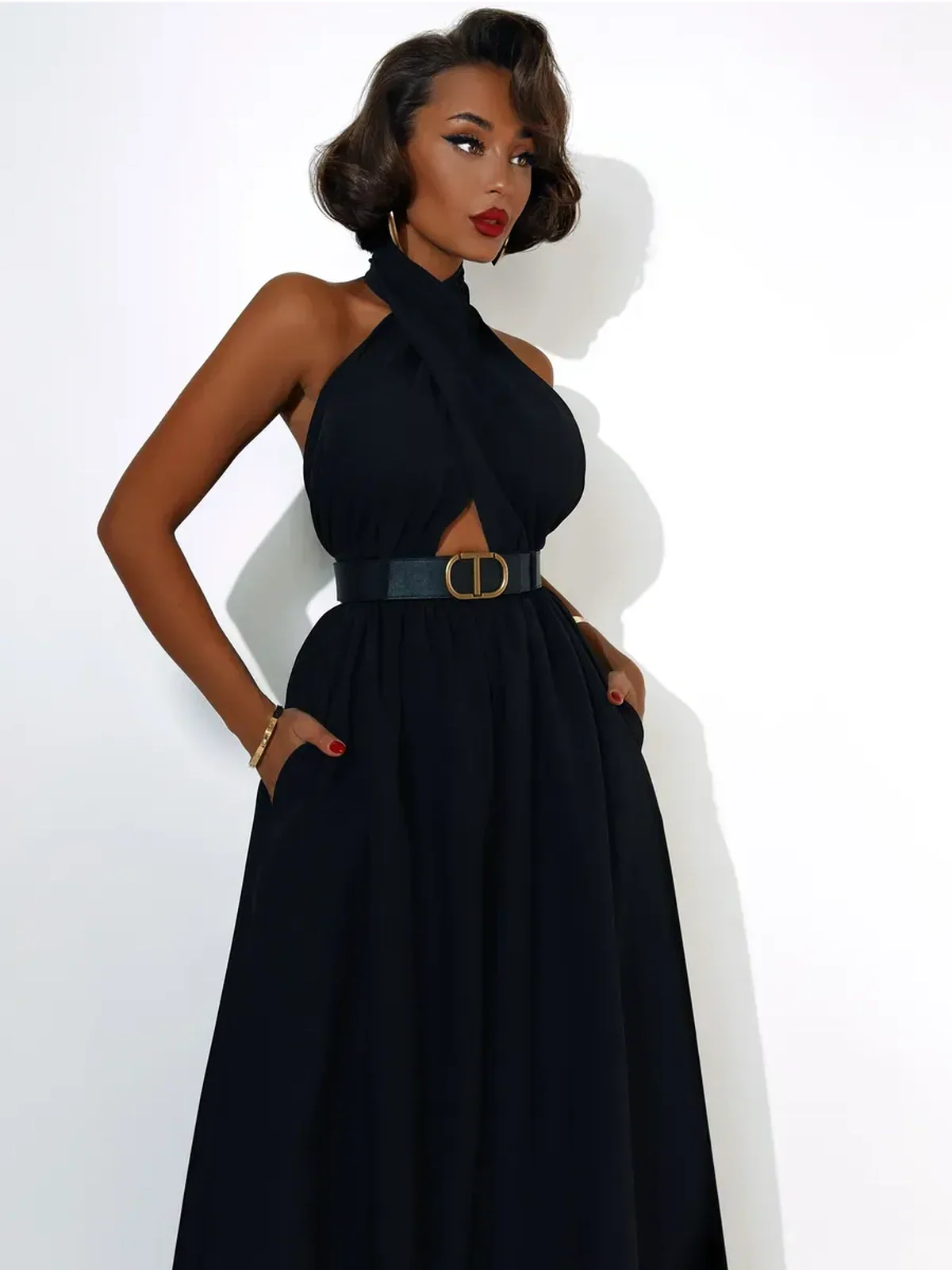 Velour Allure Jumpsuit