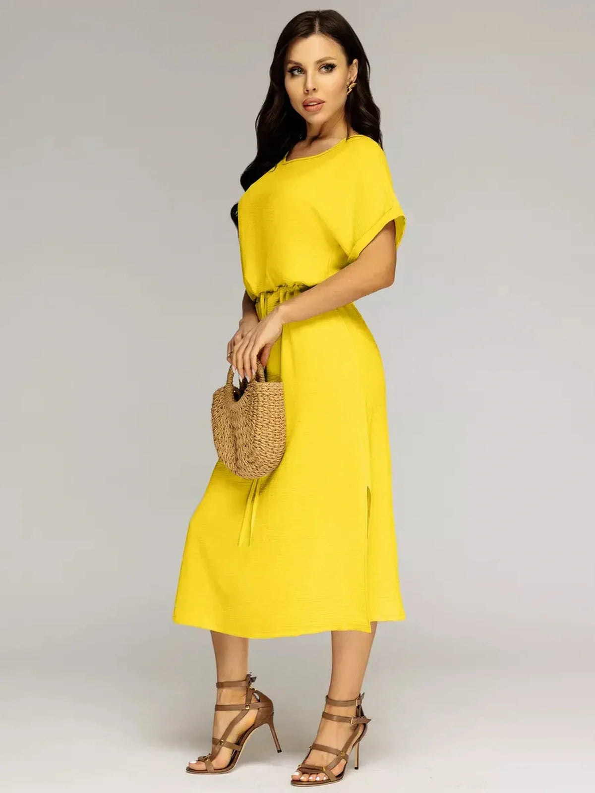 Sunlit Ease Midi Dress