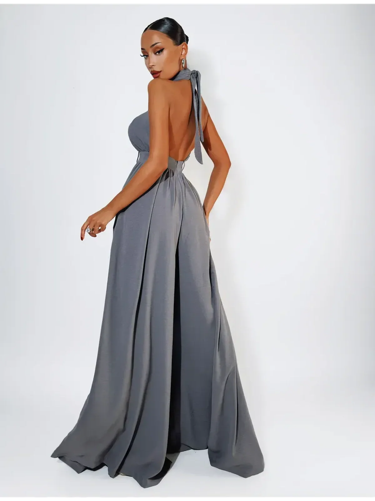 Twist Halter Jumpsuit