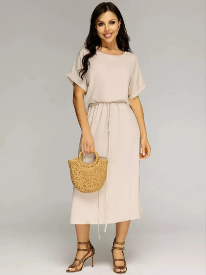 Midi Dress Soft Dune