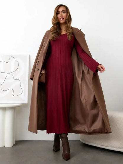 Velvet Rose Midi Dress