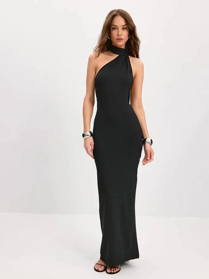 Sculpted Grace Maxi Dress