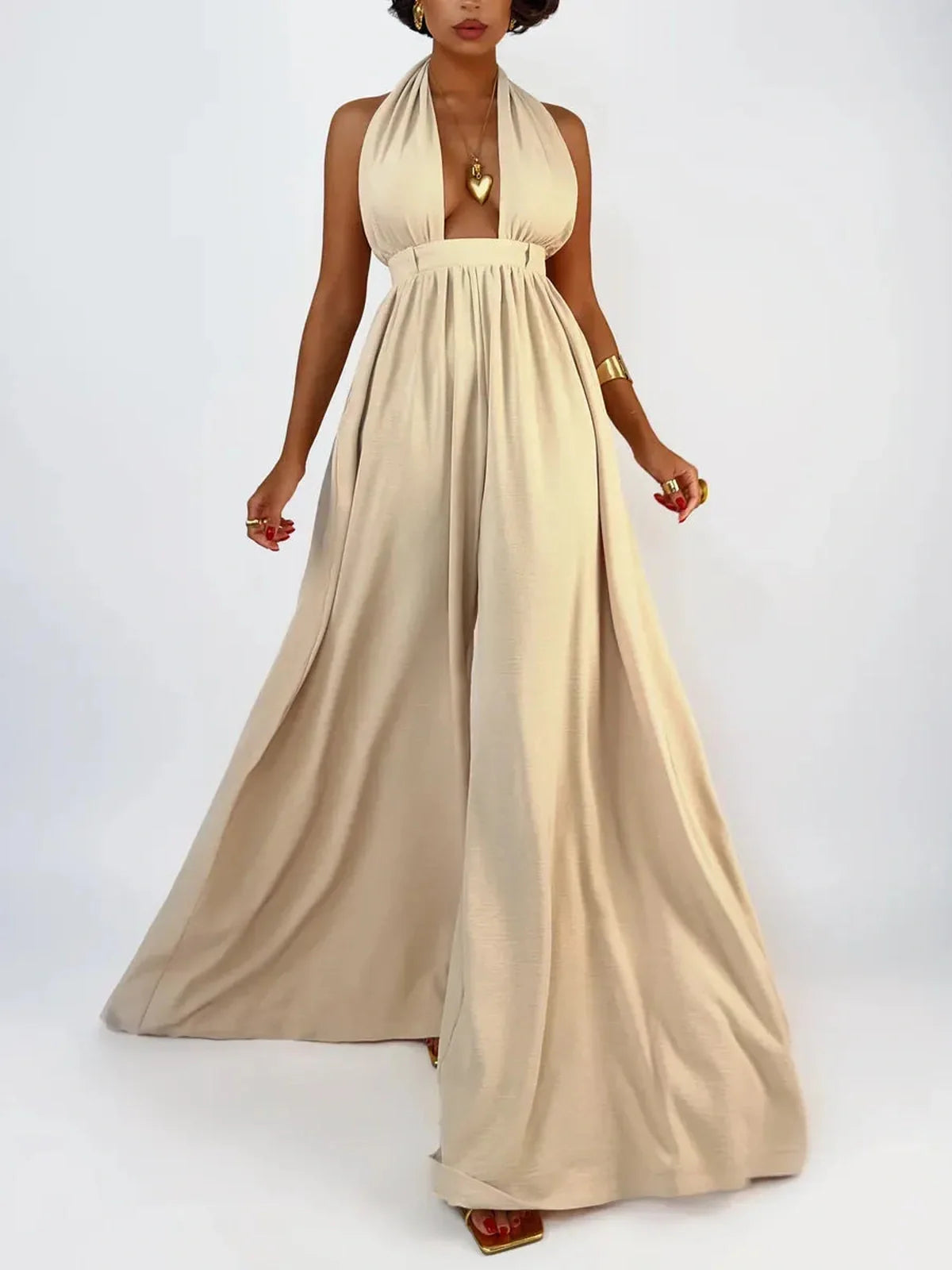 Sculpted Grace Jumpsuit