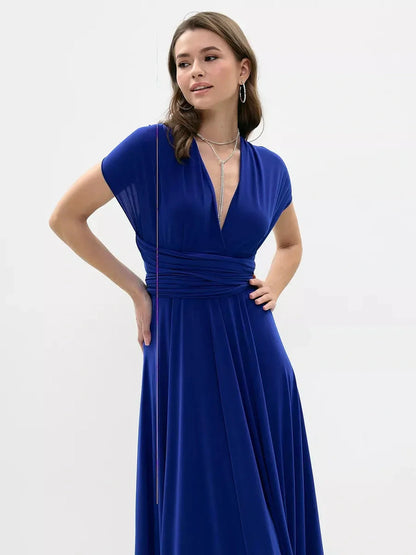 Maxi Dress Sapphire Twist