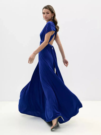 Maxi Dress Sapphire Twist