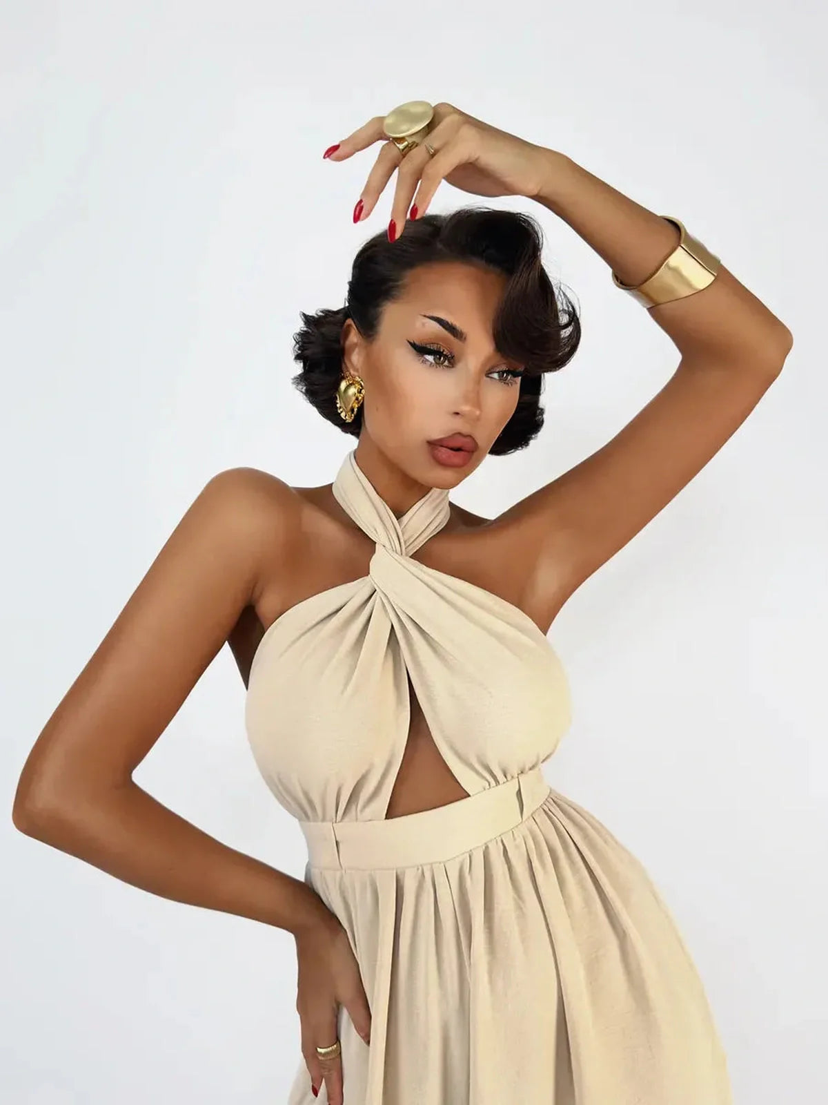 Sculpted Grace Jumpsuit