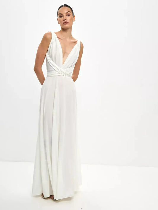 Celeste Wrap Maxi Dress