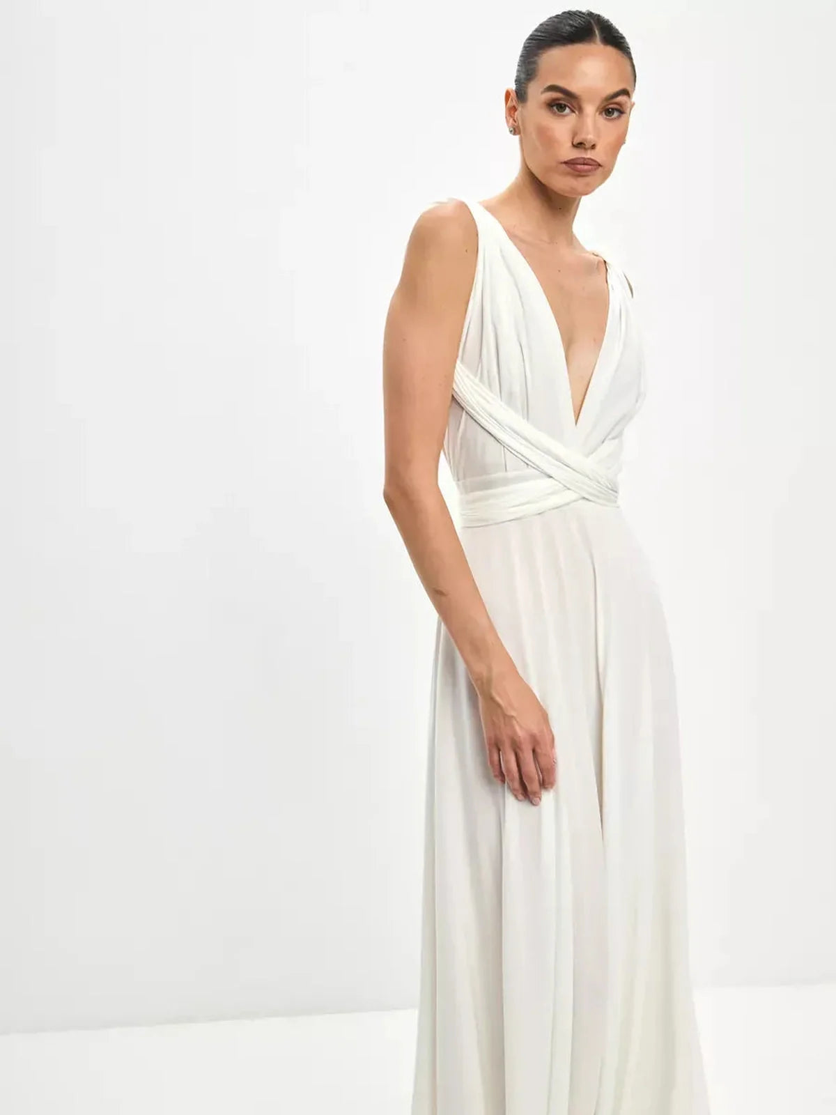 Celeste Wrap Maxi Dress