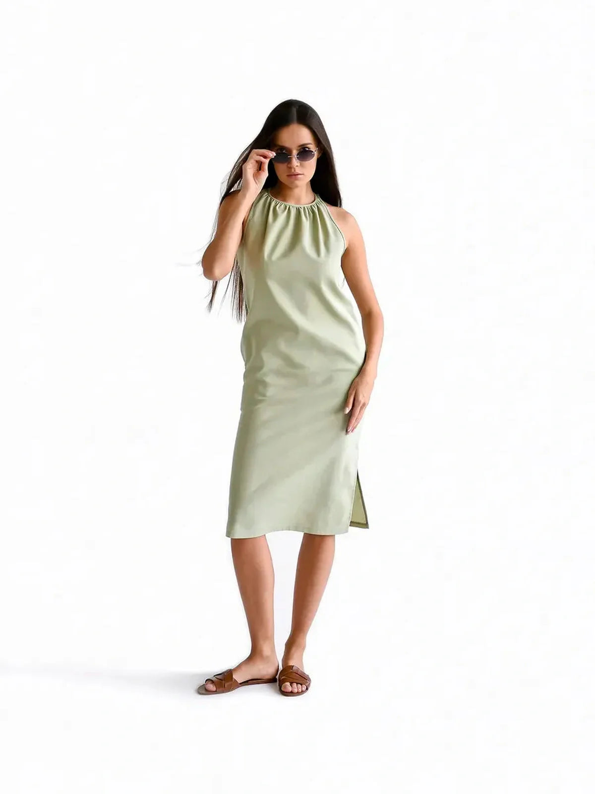 Verde Muse Midi Dress
