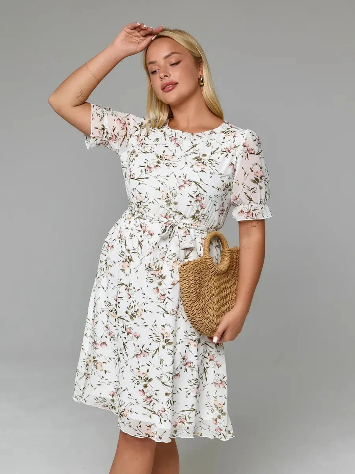Midi Dress Fleurine
