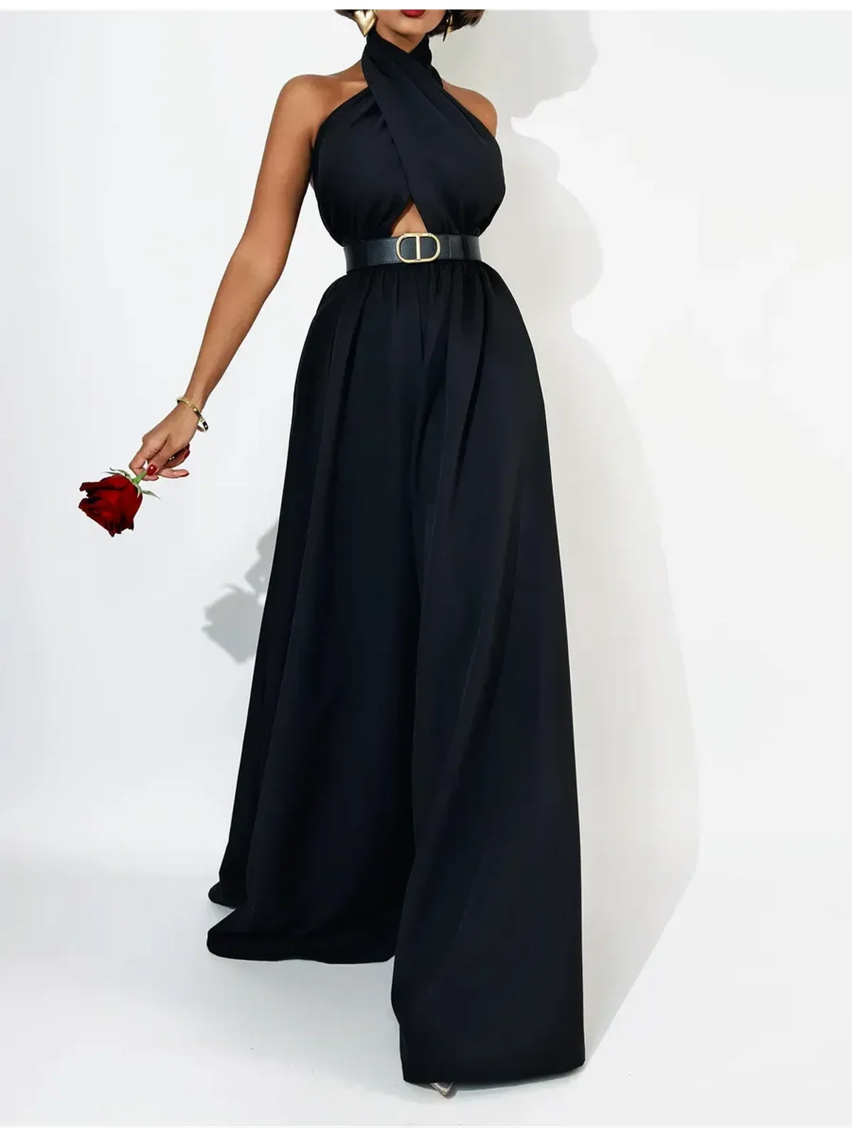 Velour Allure Jumpsuit
