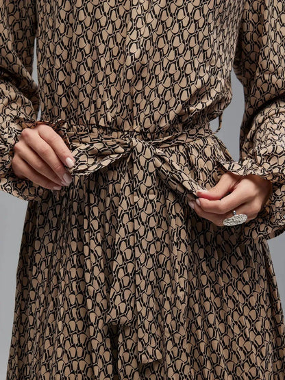 Midnight Loop Midi Dress